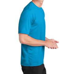 Men's RacerMesh Short Sleeve Tee-Pond Blue