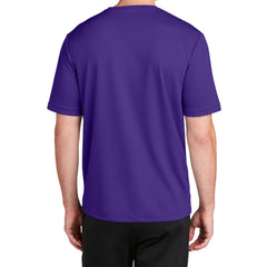 Men's RacerMesh Short Sleeve Tee-Purple