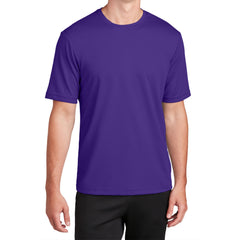 Men's RacerMesh Short Sleeve Tee-Purple