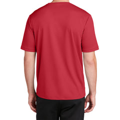 Men's RacerMesh Short Sleeve Tee-True Red