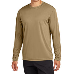 Men's Long Sleeve PosiCharge Competitor Tee - Coyote Brown