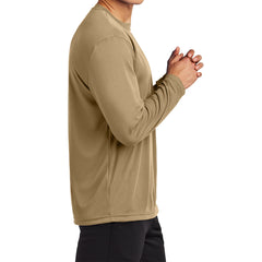 Men's Long Sleeve PosiCharge Competitor Tee - Coyote Brown