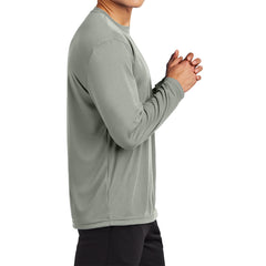 Men's Long Sleeve PosiCharge Competitor Tee - Grey Concrete