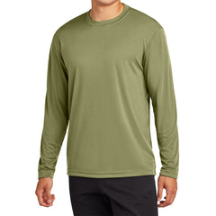 Men's Long Sleeve PosiCharge Competitor Tee - Olive Drab Green