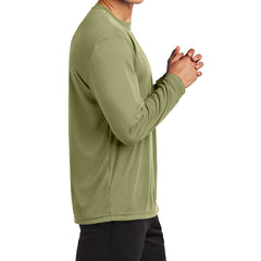 Men's Long Sleeve PosiCharge Competitor Tee - Olive Drab Green