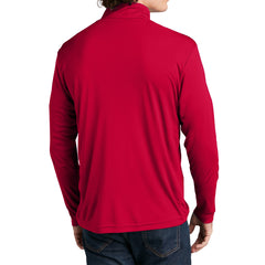 Men's Long Sleeves PosiCharge Competitor Cadet Collar 1/4-Zip Pullover