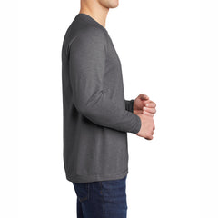 Men's Tri-Blend Long Sleeve Wicking Raglan Tee for Active Comfort