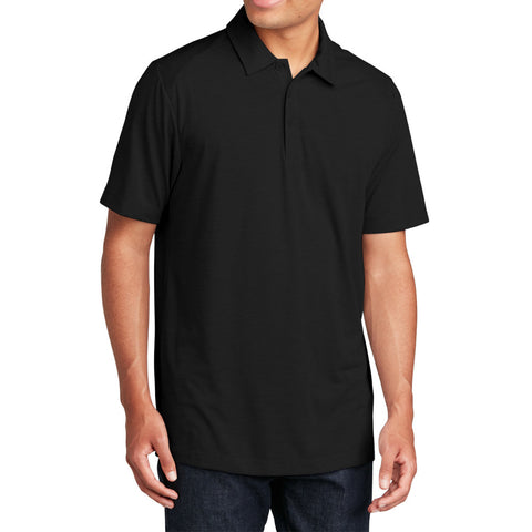 Men's PosiCharge Tri-Blend Wicking Polo Soft, Moisture-Wicking, and Color-Locking Performance