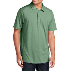 Men's PosiCharge Tri-Blend Wicking Polo Soft, Moisture-Wicking, and Color-Locking Performance