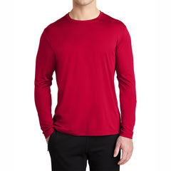 Men's Pro Long Sleeve Performance Tee for Active Wear