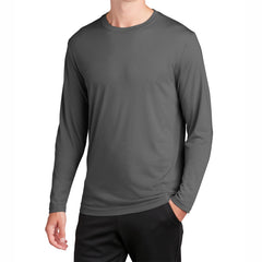 Men's PosiCharge Competitor Cotton Touch Long Sleeve Tee