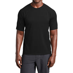 Men's PosiCharge Short Sleeve UV Protection, Quick-Dry Rashguard Tee