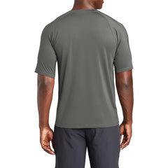 Men's PosiCharge Short Sleeve UV Protection, Quick-Dry Rashguard Tee