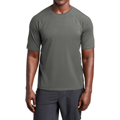 Men's PosiCharge Short Sleeve UV Protection, Quick-Dry Rashguard Tee