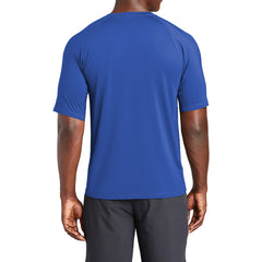 Men's PosiCharge Short Sleeve UV Protection Quick-Dry Rashguard T-shirt