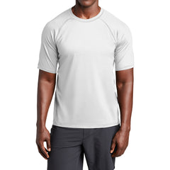 Men's PosiCharge Short Sleeve UV Protection, Quick-Dry Rashguard Tee