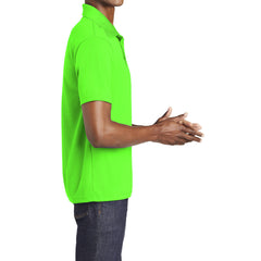 Men's PosiCharge RacerMesh Polo Breathable, Moisture-Wicking, & Durable Performance Shirt