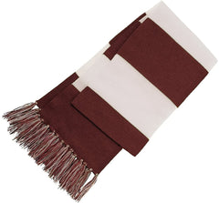 Spectator Scarf - Maroon/ White