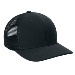 Classic Club Trucker Cap Perfect for Everyday Wear - Black-Black