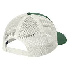 Classic Club Trucker Cap Perfect for Everyday Wear - Forest Green-White