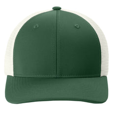 Classic Club Trucker Cap Perfect for Everyday Wear - Forest Green-White