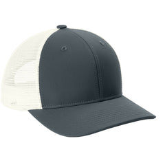 Classic Club Trucker Cap Perfect for Everyday Wear - Iron Grey-White