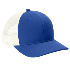 Classic Club Trucker Cap Perfect for Everyday Wear - True Royal-White