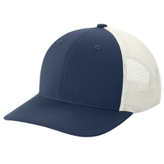 Classic Club Trucker Cap Perfect for Everyday Wear - True Navy-White