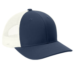 Classic Club Trucker Cap Perfect for Everyday Wear - True Navy-White