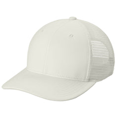 Classic Club Trucker Cap Perfect for Everyday Wear - White-White