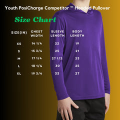 Youth PosiCharge Competitor Hooded Pullover