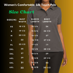 Women's Comfortable Silk Touch Polo Golf Shirt Short Sleeve