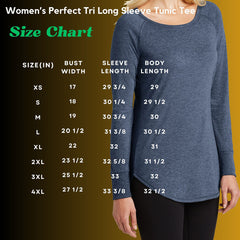 Women's Perfect Tri Long Sleeve Tunic