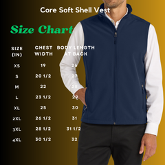 Men's Core Soft Shell Vest