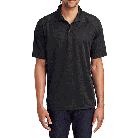 Yellow Rooster Men's Dri-Mesh Ultra Dry Breathable Pro Polo Shirt