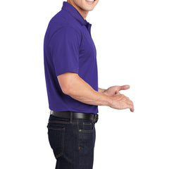 Men's Tall Micropique Sport-Wick Polo Moisture-Wicking Snag-Resistant Performance Shirt