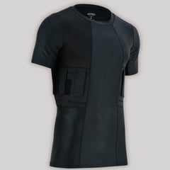 Mafoose Men's Undercover Concealed Carry CCW Tactical Holster Compression Shirt Medium to 4XL