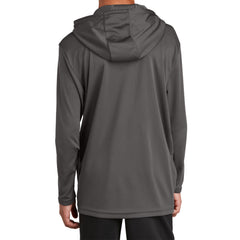 Youth PosiCharge Competitor Hooded Pullover - Iron Grey