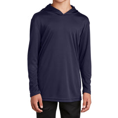 Youth PosiCharge Competitor Hooded Pullover - True Navy