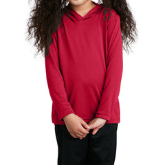 Youth PosiCharge Competitor Hooded Pullover - True Red