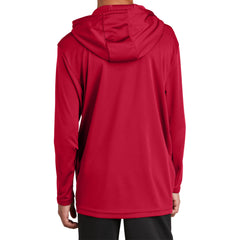 Youth PosiCharge Competitor Hooded Pullover - True Red