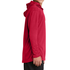 Youth PosiCharge Competitor Hooded Pullover - True Red