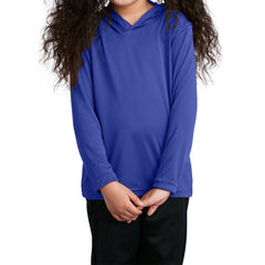 Youth PosiCharge Competitor Hooded Pullover - True Royal