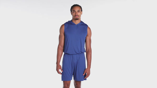 Men's Lightweight Competitor Moisture-Wicking Sleeveless Hoodie
