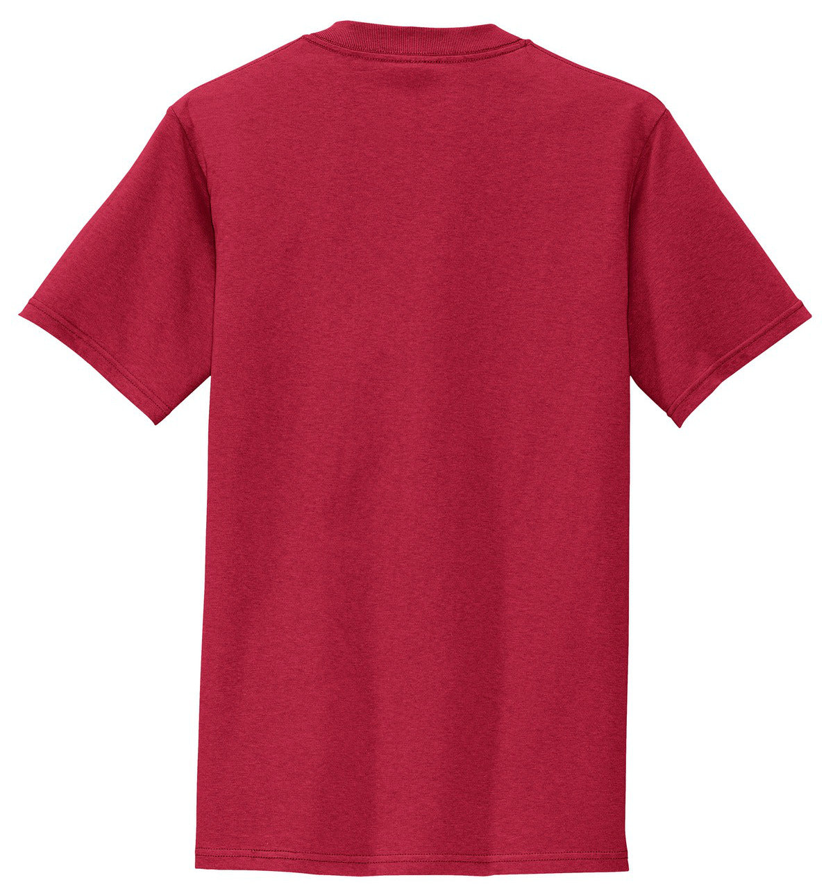 Mafoose Men's All American Tee Shirt with Pocket Red-Back