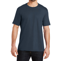 Mens Perfect Weight Crew Tee - New Navy - Front