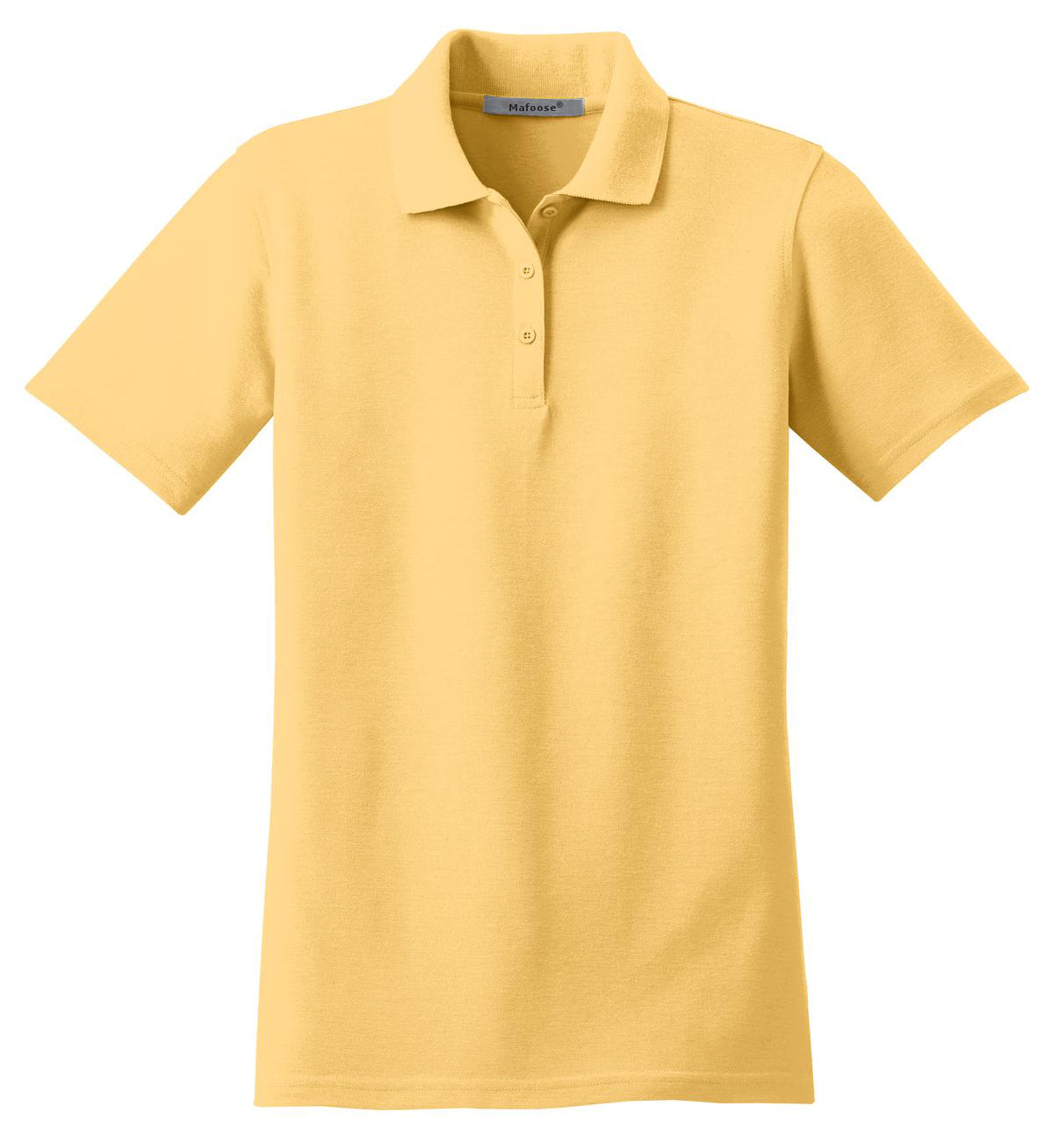 Mafoose Women's Stain Resistant Polo Shirt Banana-Front