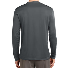 Men's Long Sleeve PosiCharge Competitor Tee - Iron Grey