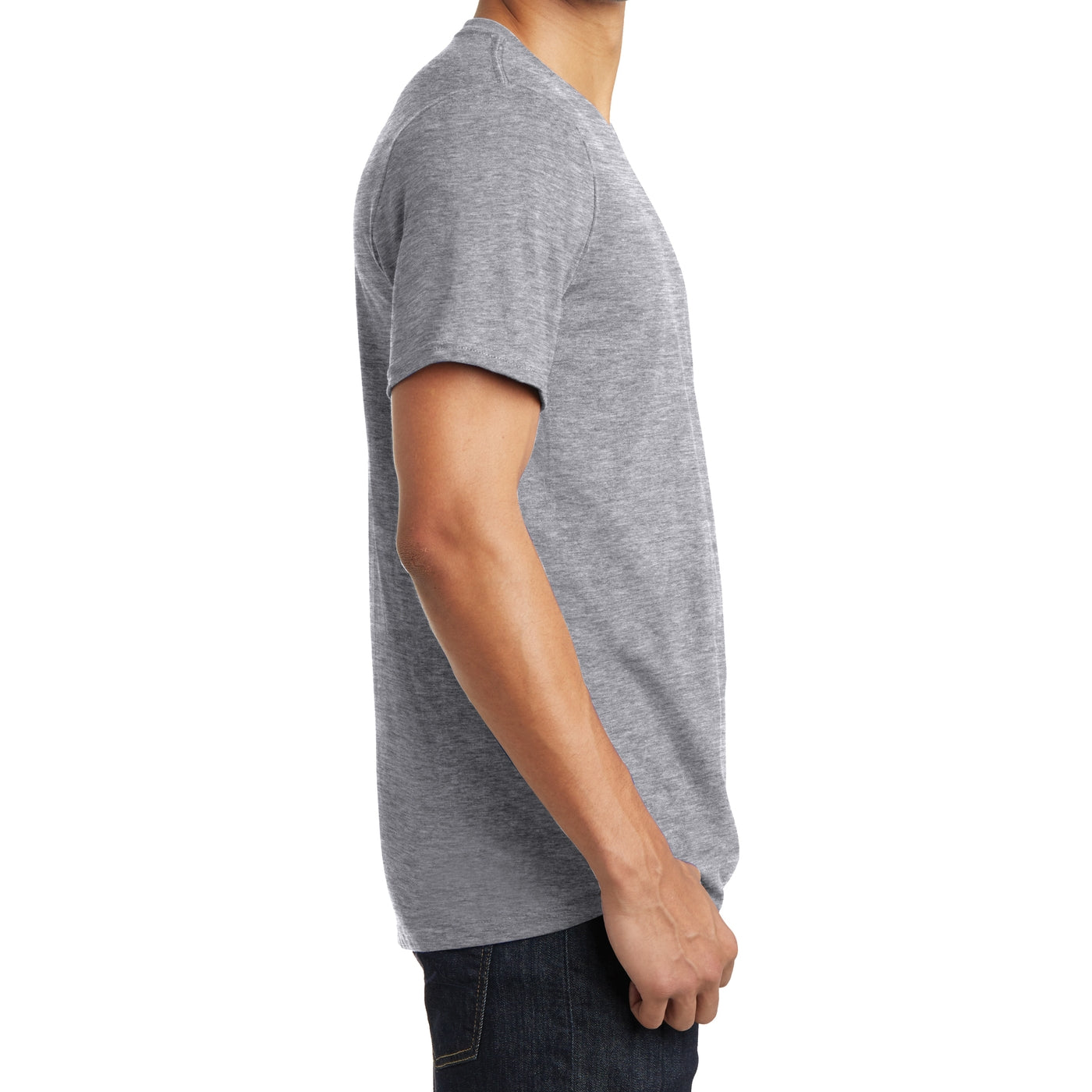 Men's Young The Concert Tee V-Neck - Heather Grey