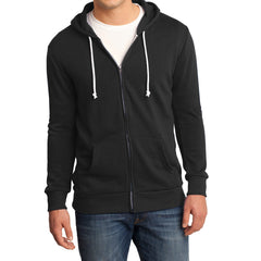 Men's Young Core Fleece Full-Zip Hoodie-Black